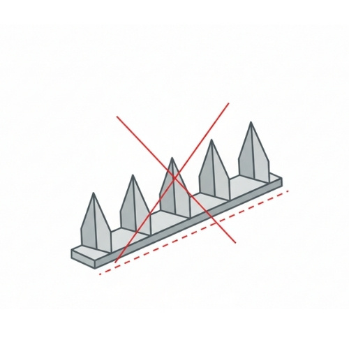 Pillier 1 Picots Anti-Pigeons